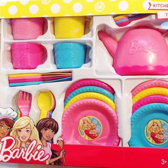 barbie kitchen playset